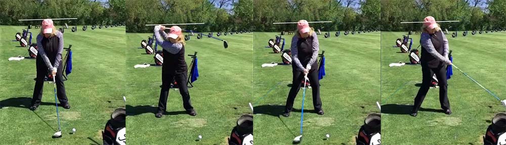 Stop lifting your head when you swing