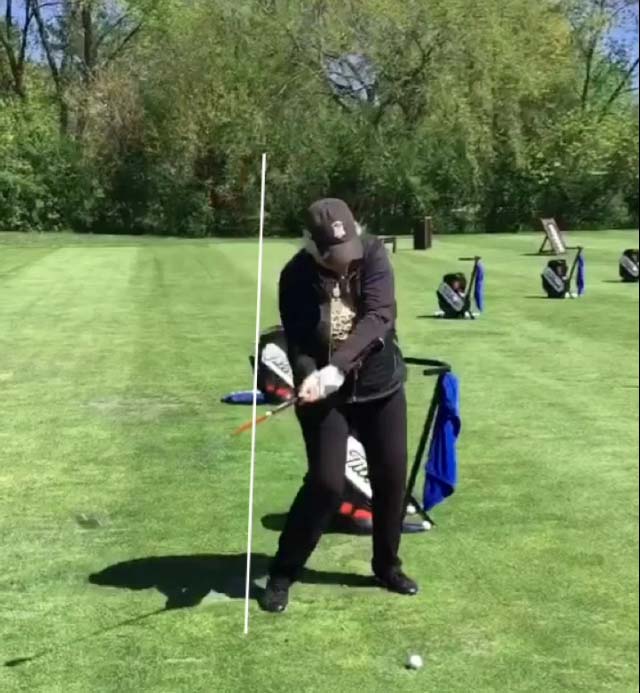 Casting the club on the downswing