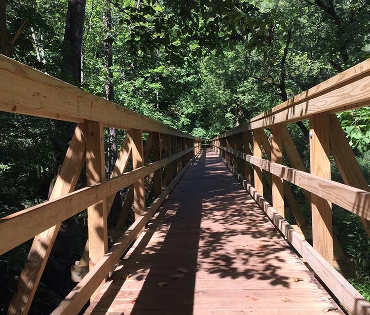 Beautiful Hiking Trail for Outdoor Exercise