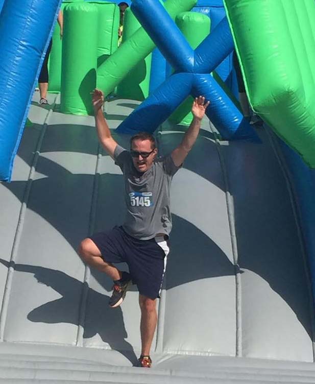Champion of the Inflatable Theme Run