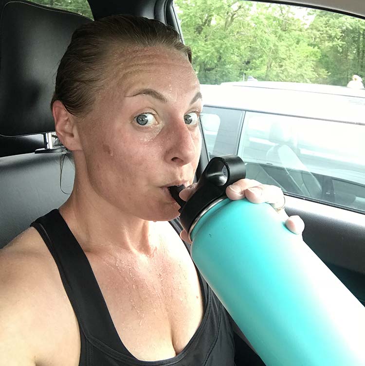 Drink Lots of Water After Hot Yoga to Flush Out Your Muscles and Stay Hydrated