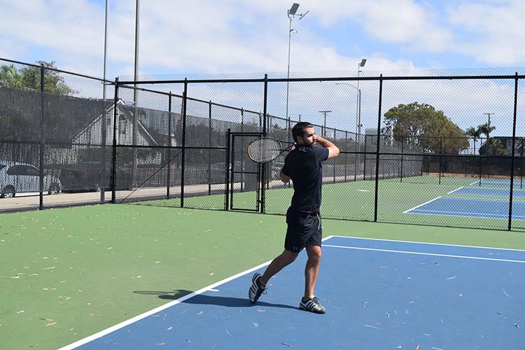 Forehand Follow Through